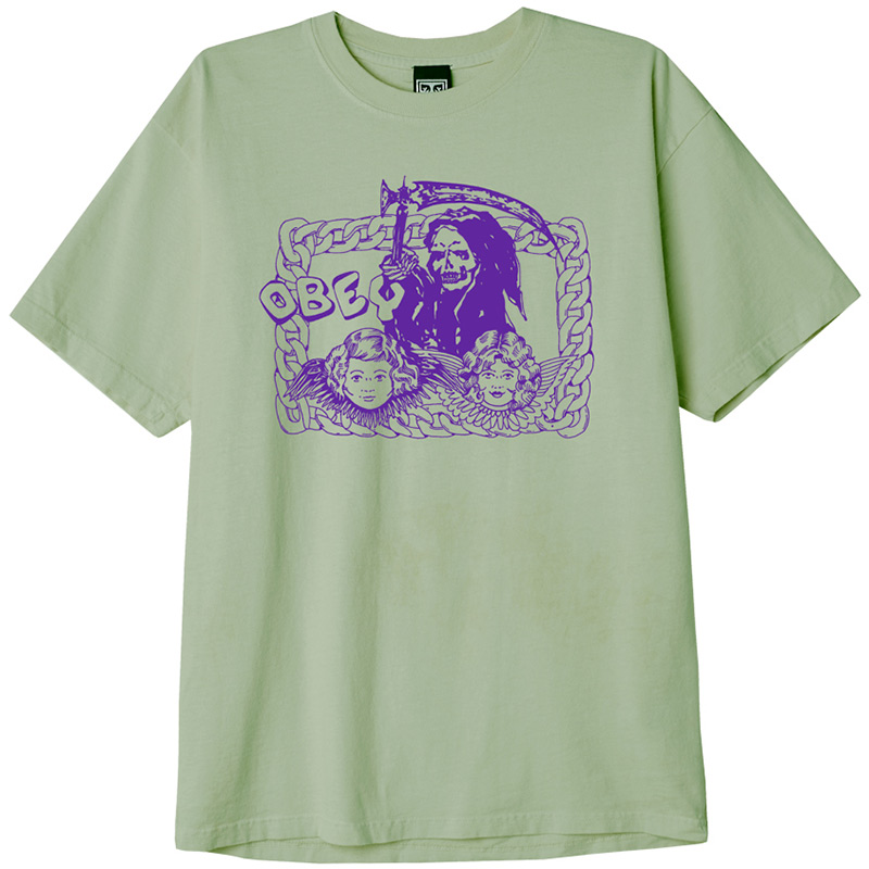 Obey The Afterlife T-Shirt Cucumber Obey The Afterlife T-Shirt Cucumber