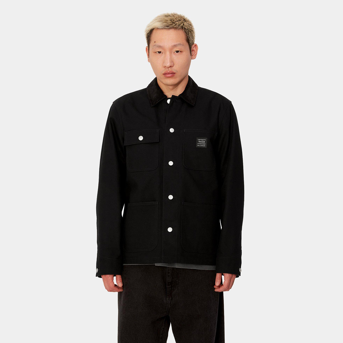 Carhartt WIP x Tresor Way Of Light Michigan Coat Black/Grey Carhartt WIP x Tresor Way Of Light Michigan Coat Black/Grey