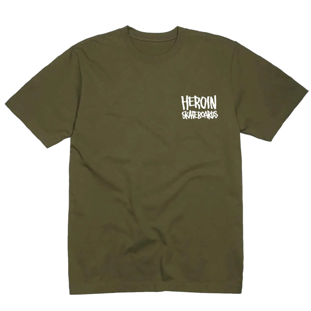 Heroin The Pickle T-Shirt Military Green