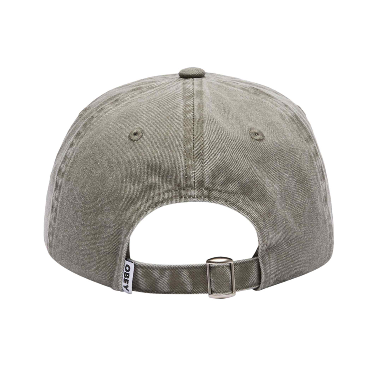 Obey Pigment Bold 6 Panel Cap Pigment Olive/Black