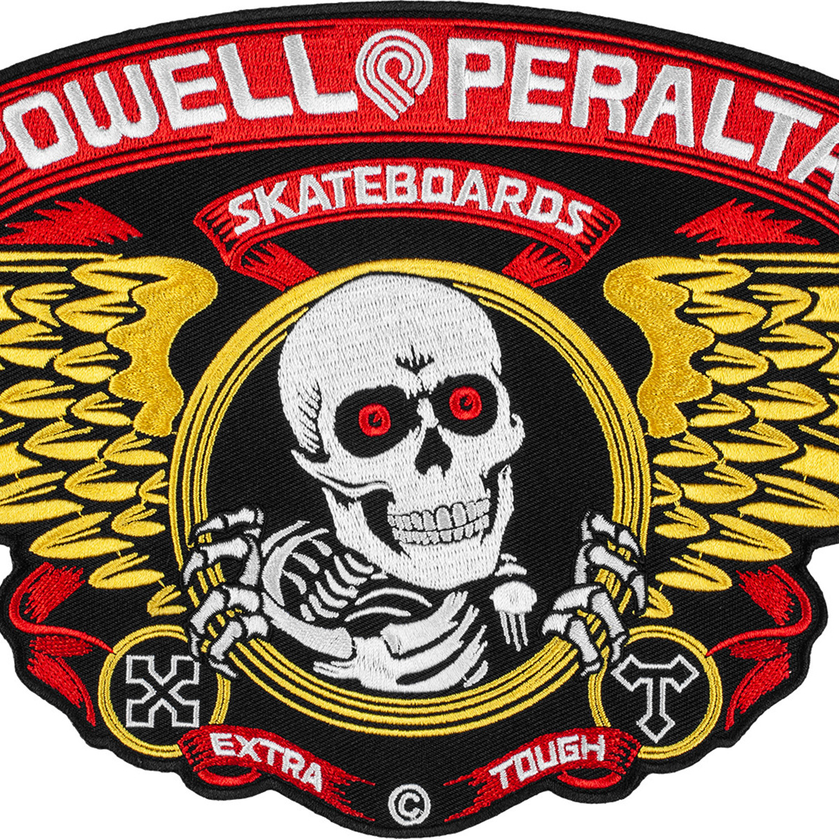 Powell Peralta Large Winged Ripper Patch Powell Peralta Large Winged Ripper Patch