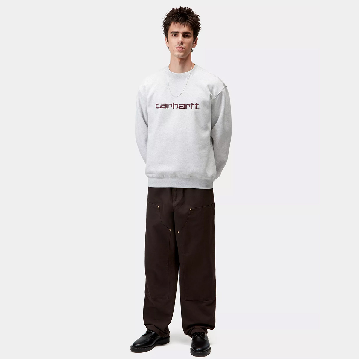 Carhartt WIP Carhartt Sweater Ash Heather/Rondo