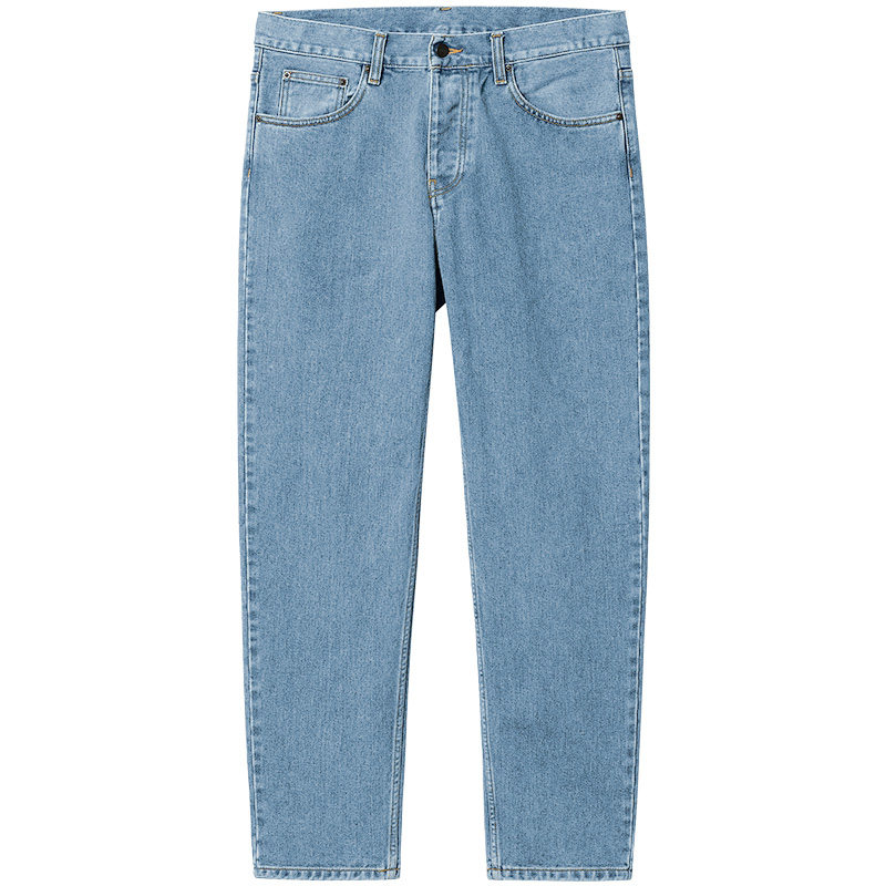 Carhartt WIP Newel Pant Blue Stone Bleached Carhartt WIP Newel Pant Blue Stone Bleached