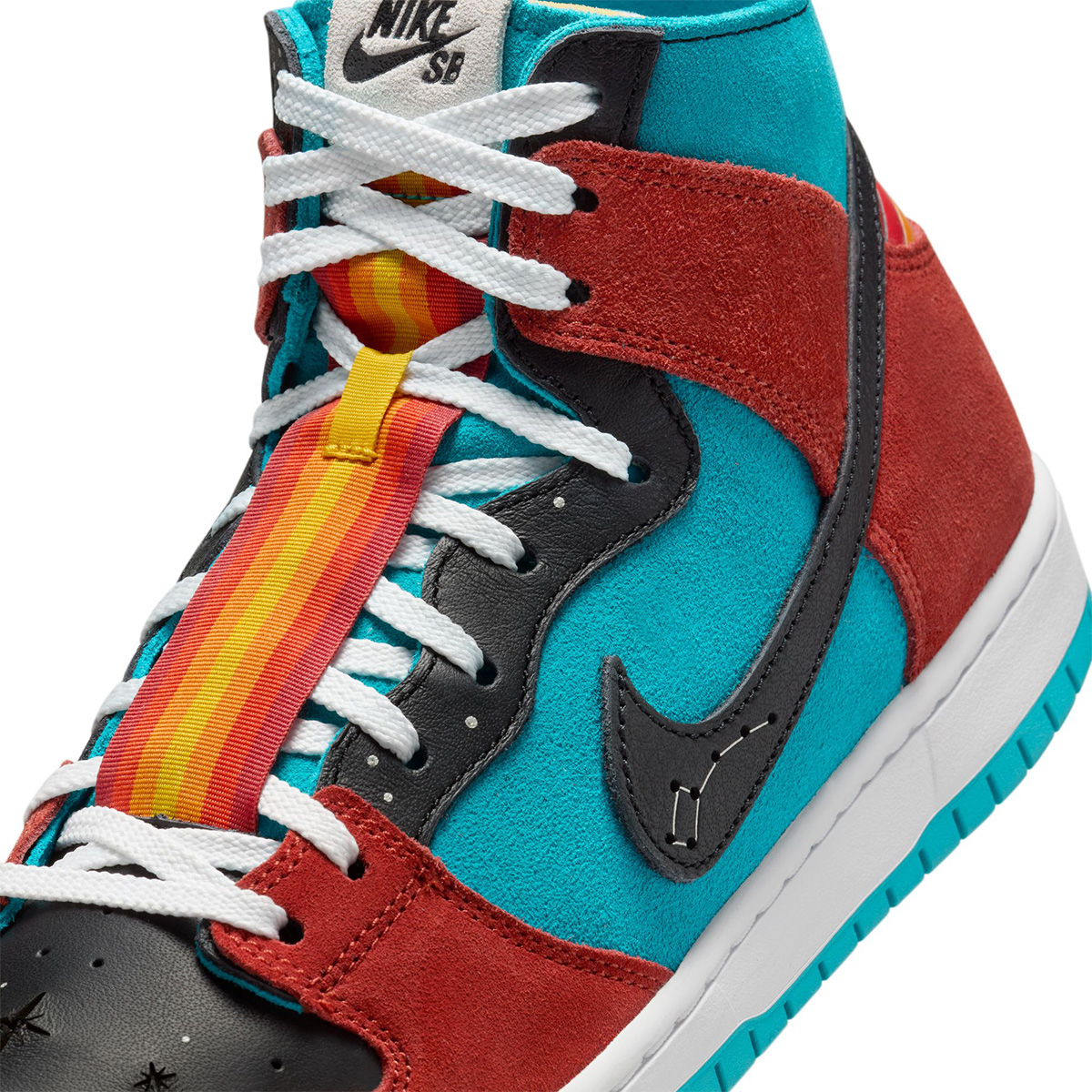 Nike SB Dunk High Decon Turquoise Blue/Black-Rugged Orange Nike SB Dunk High Decon Turquoise Blue/Black-Rugged Orange
