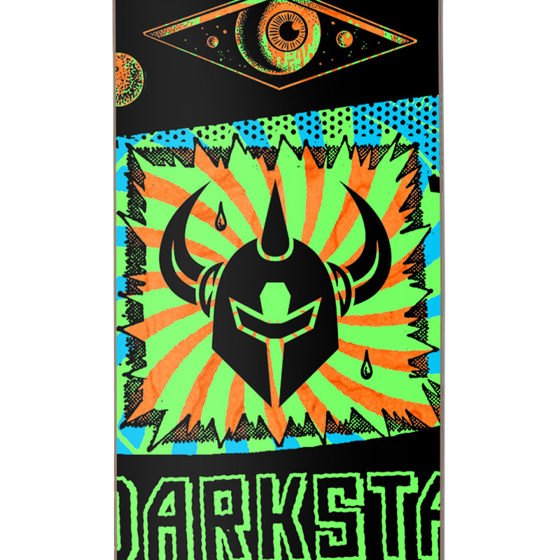 Darkstar Collapse HYB Skateboard Deck Green 8.25 Darkstar Collapse HYB Skateboard Deck Green 8.25