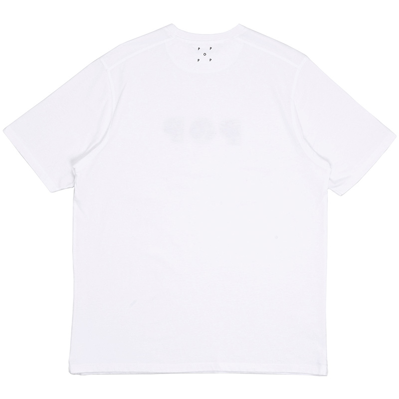 Pop Trading Company Joost Swarte Logo T-Shirt White Pop Trading Company Joost Swarte Logo T-Shirt White