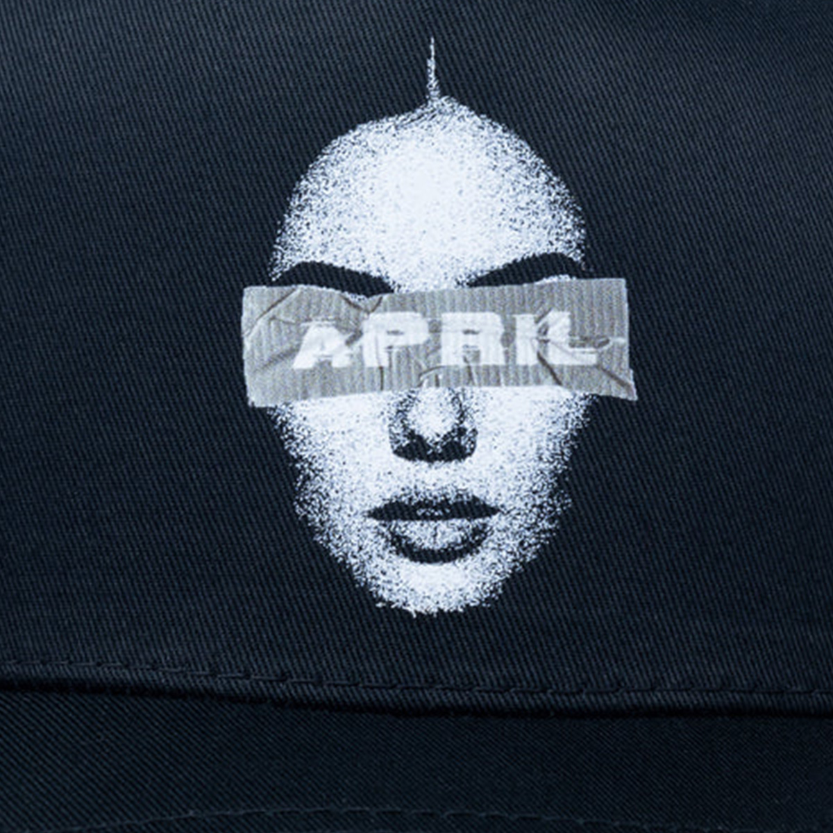 April Duct Snapback Hat Black April Duct Snapback Hat Black