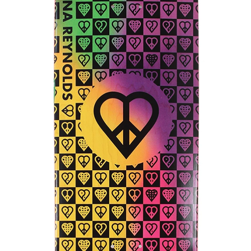 Heart Supply Heimana Reynolds Trinity Tie Dyed Dyed Veneer Impact Light Deck 8.5