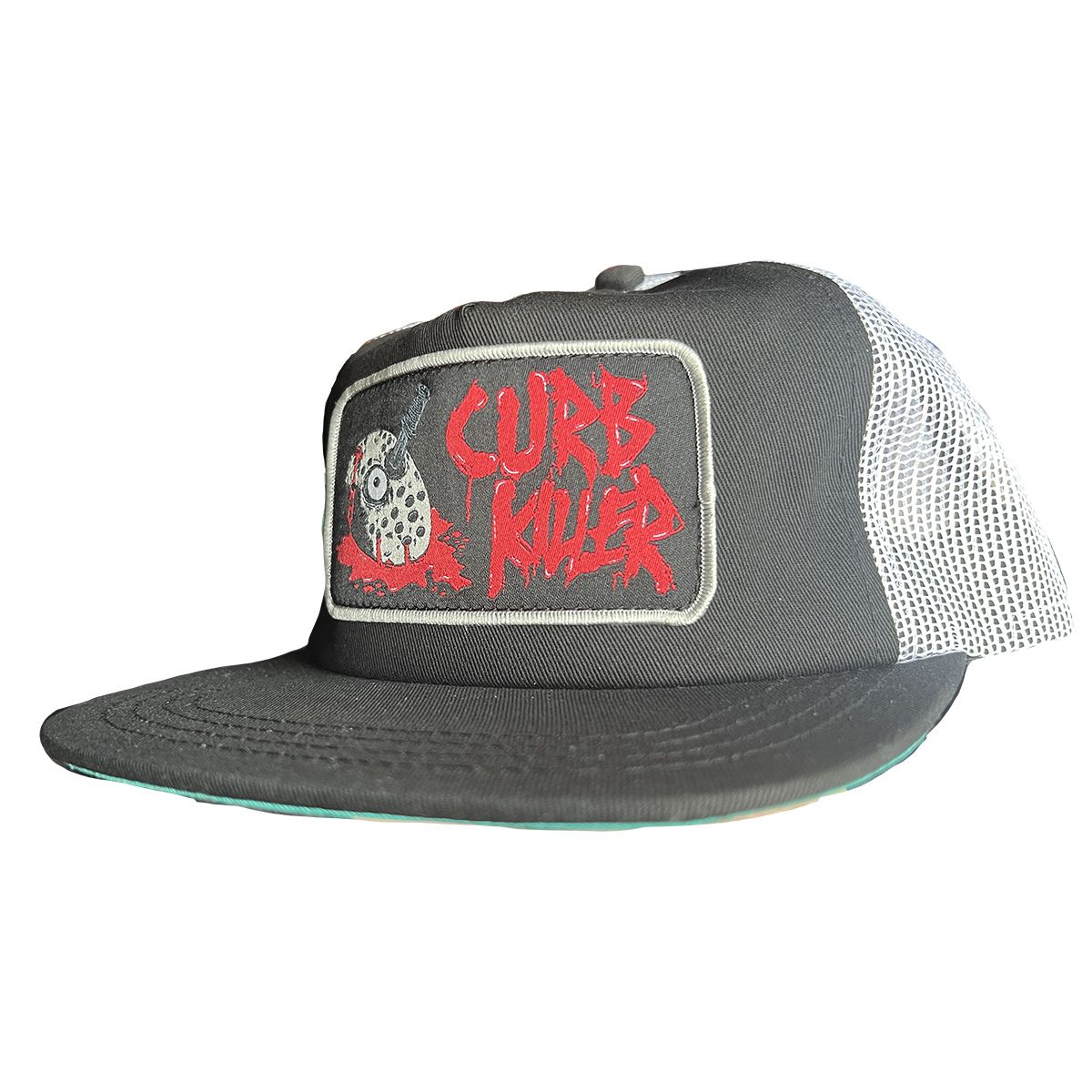 Heroin Curb Killer Trucker Hat Black