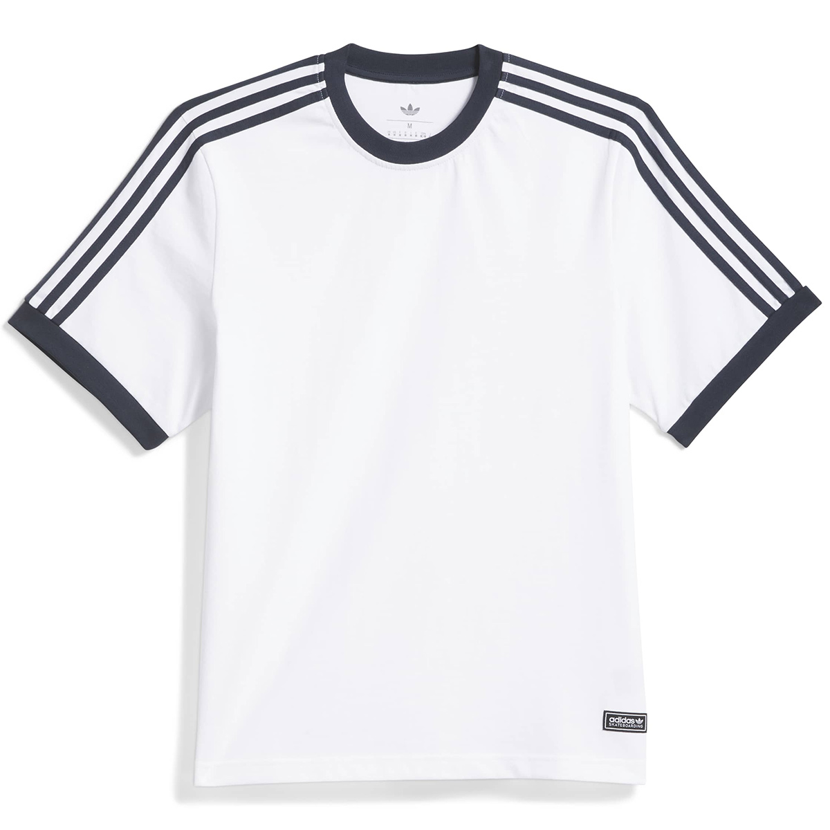 Adidas FSBS Ringer T-Shirt White/Aurora Ink