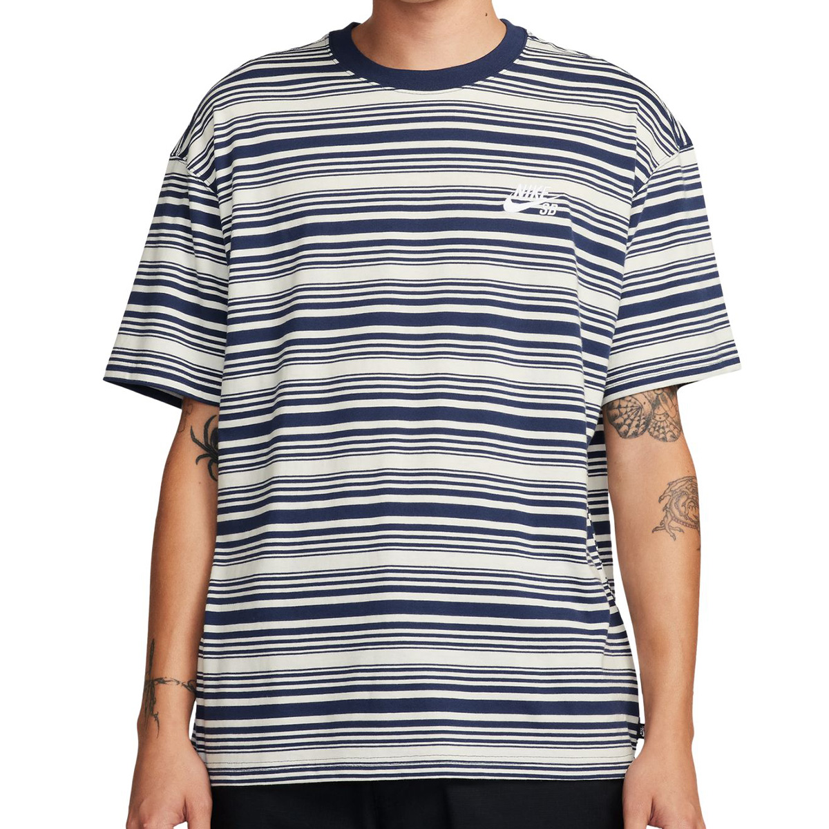 Nike SB M90 Stripe T-Shirt Midnight Navy