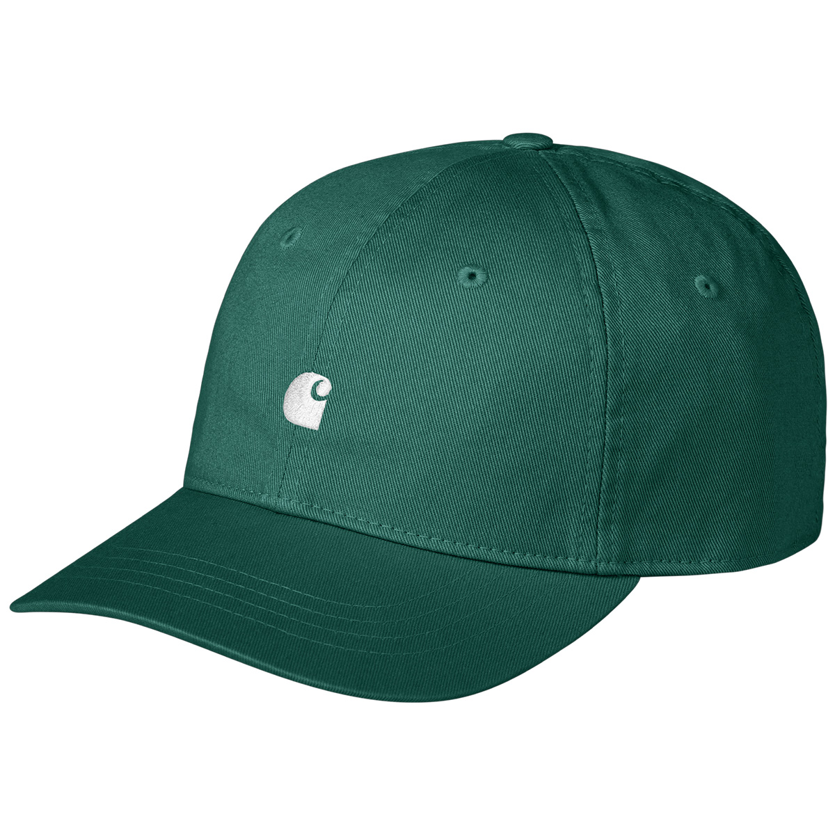 Carhartt WIP Madison Logo Cap Chervil/White Carhartt WIP Madison Logo Cap Chervil/White