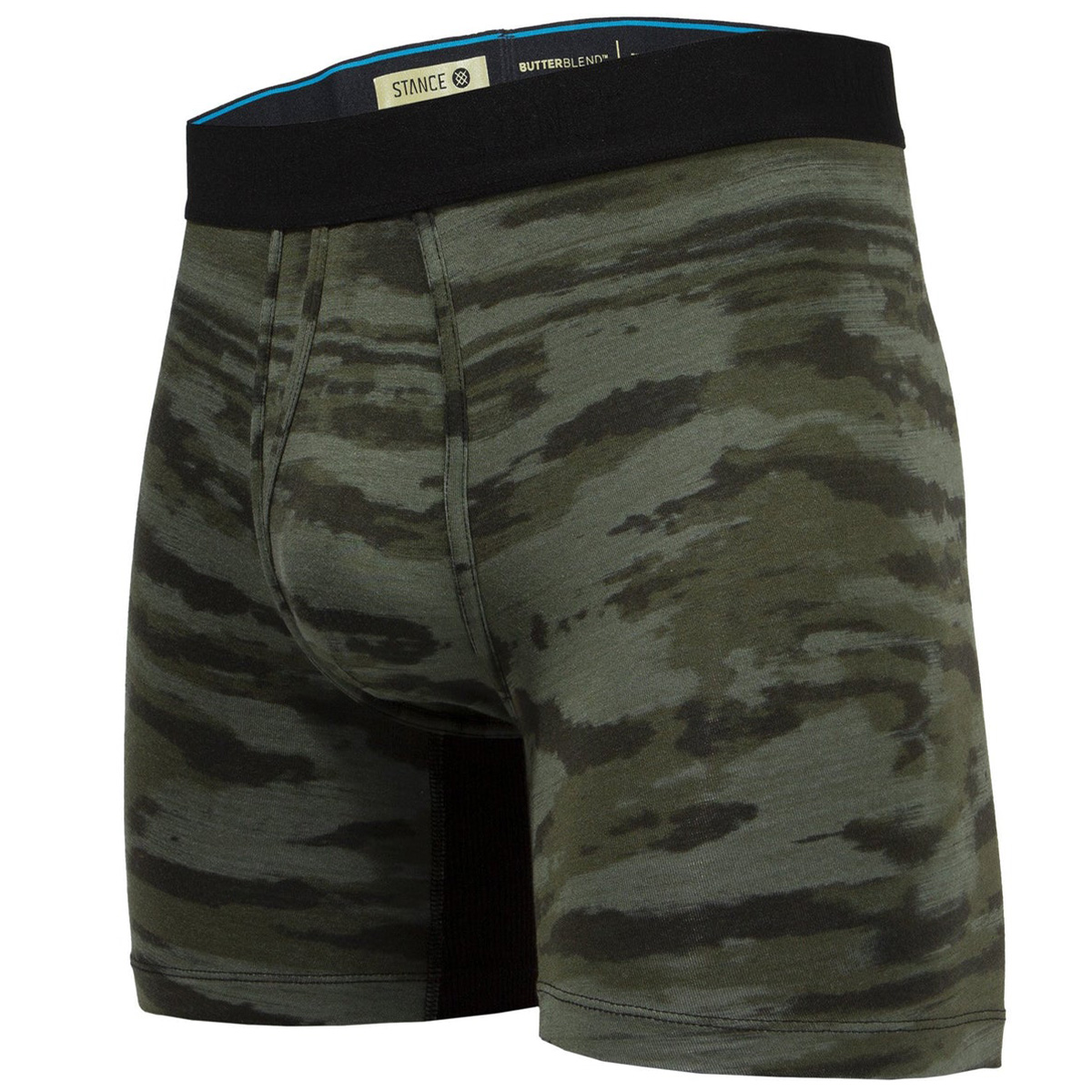 Stance Ramp Camo Boxer Brief Underwear Army Green