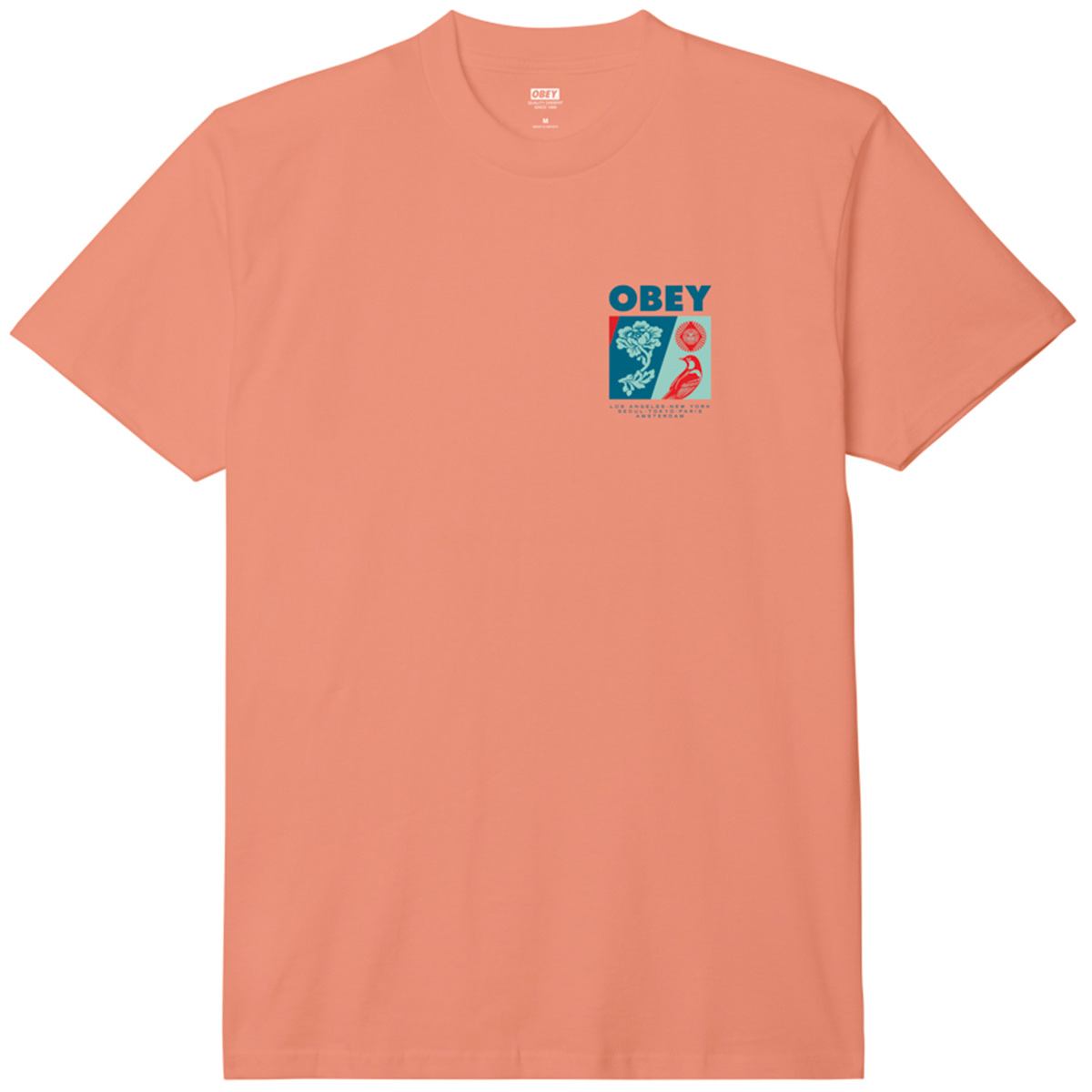 Obey New Spring T-Shirt Citrus