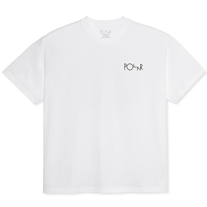 Polar Fill Logo T-Shirt White