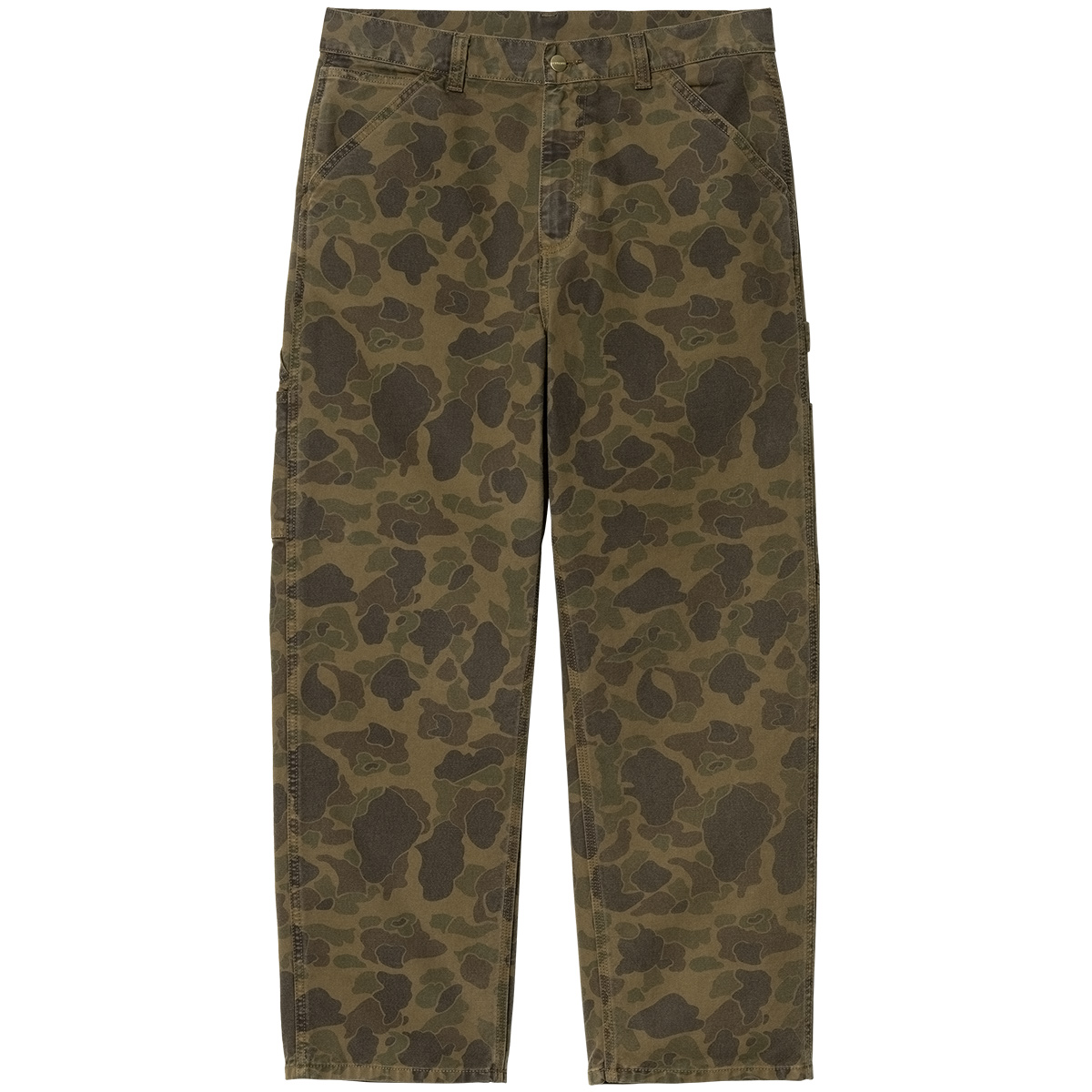 Carhartt WIP Duck Single Knee Pant Camo Duck Green/Office