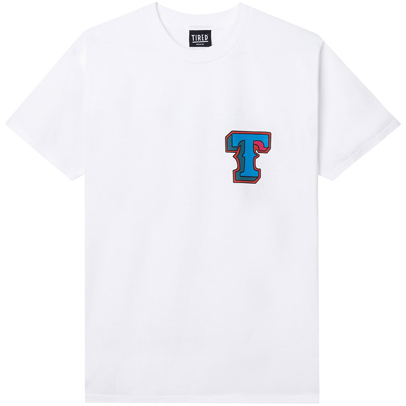 Tired Clown T-Shirt White