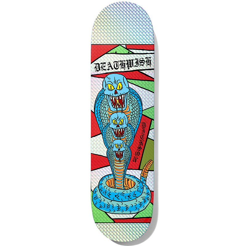 Deathwish Dickson Cobra La La La Skateboard Deck 8.25