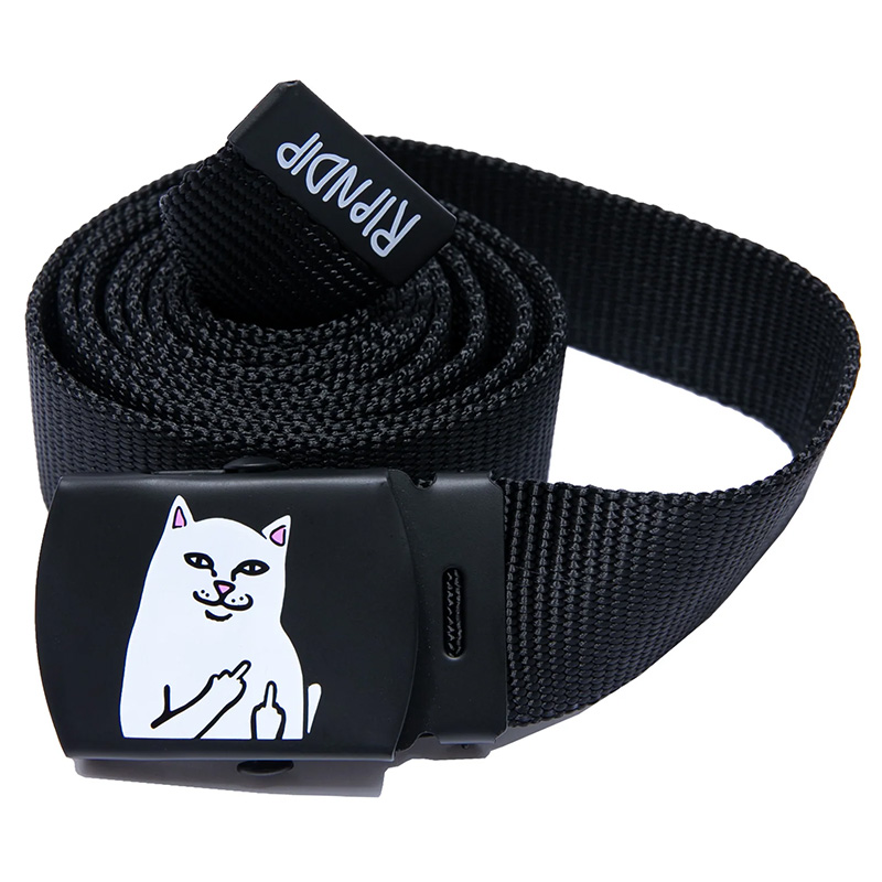 RIPNDIP Lord Nermal Web Belt Black