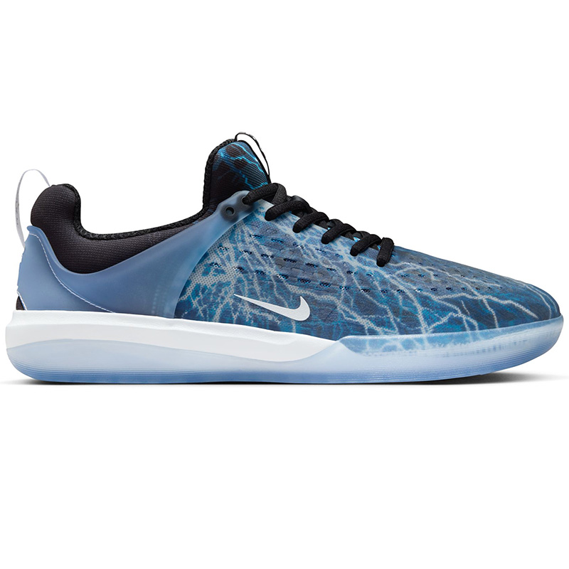 Nike SB Zoom Nyjah 3 Premium Black/White/Deep Royal/White Nike SB Zoom Nyjah 3 Premium Black/White/Deep Royal/White