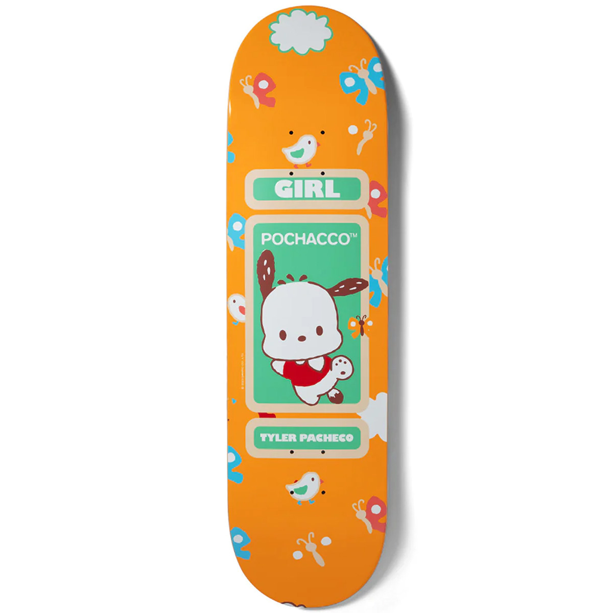 Girl x Hello Kitty & Friends Pacheco Sanrio Friends Skateboard Deck 8.5 Girl x Hello Kitty & Friends Pacheco Sanrio Friends Skateboard Deck 8.5
