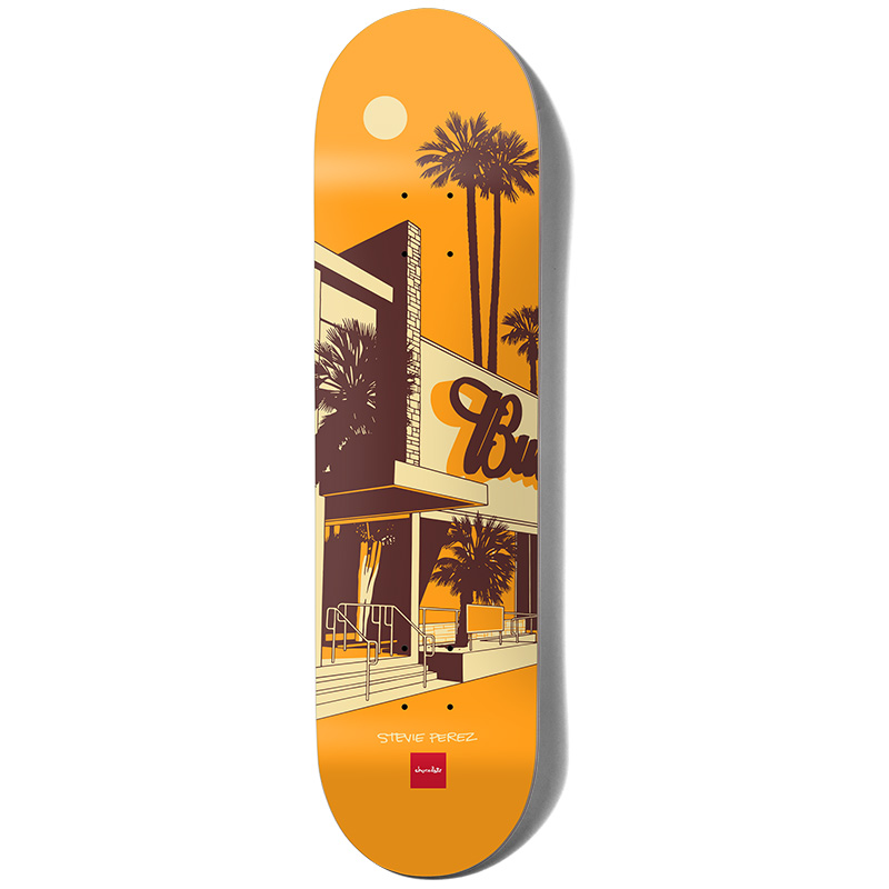 Chocolate Perez City Series 23 Skateboard Deck 8.4 Chocolate Perez City Series 23 Skateboard Deck 8.4