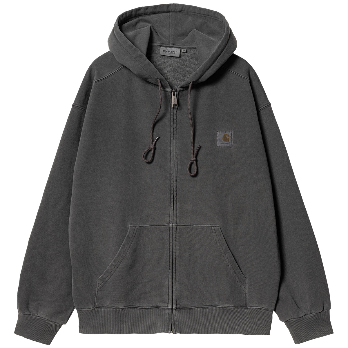 Carhartt WIP Hooded Nelson Jacket Charcoal