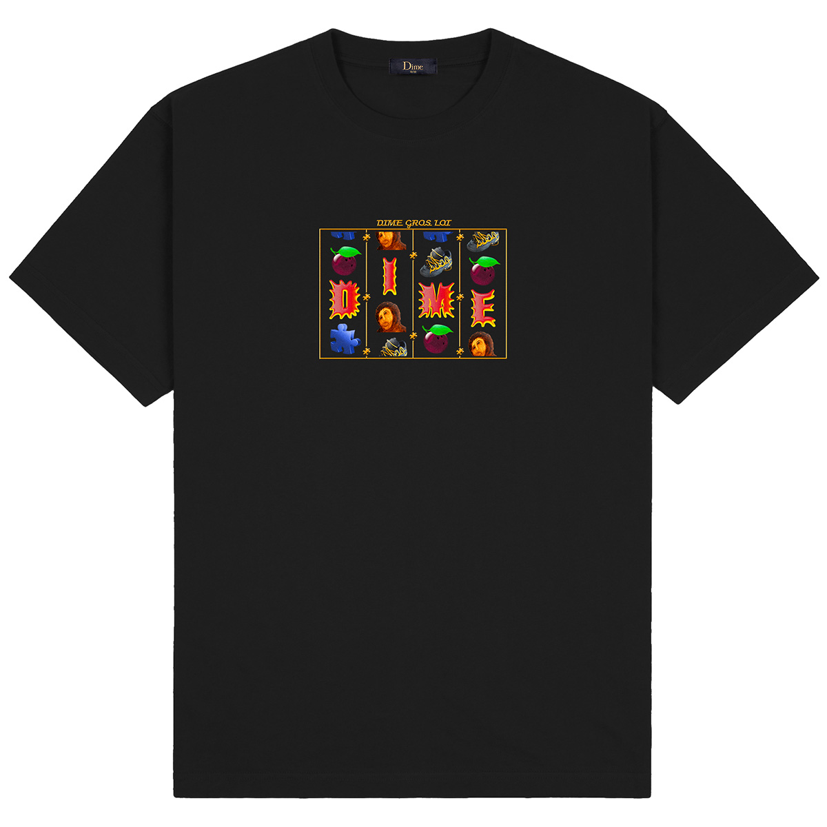 Dime VLT T-Shirt Black Dime VLT T-Shirt Black