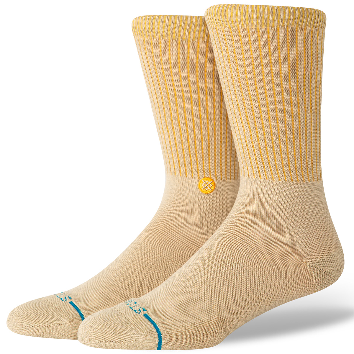 Stance Icon Pop Crew Socks Sand