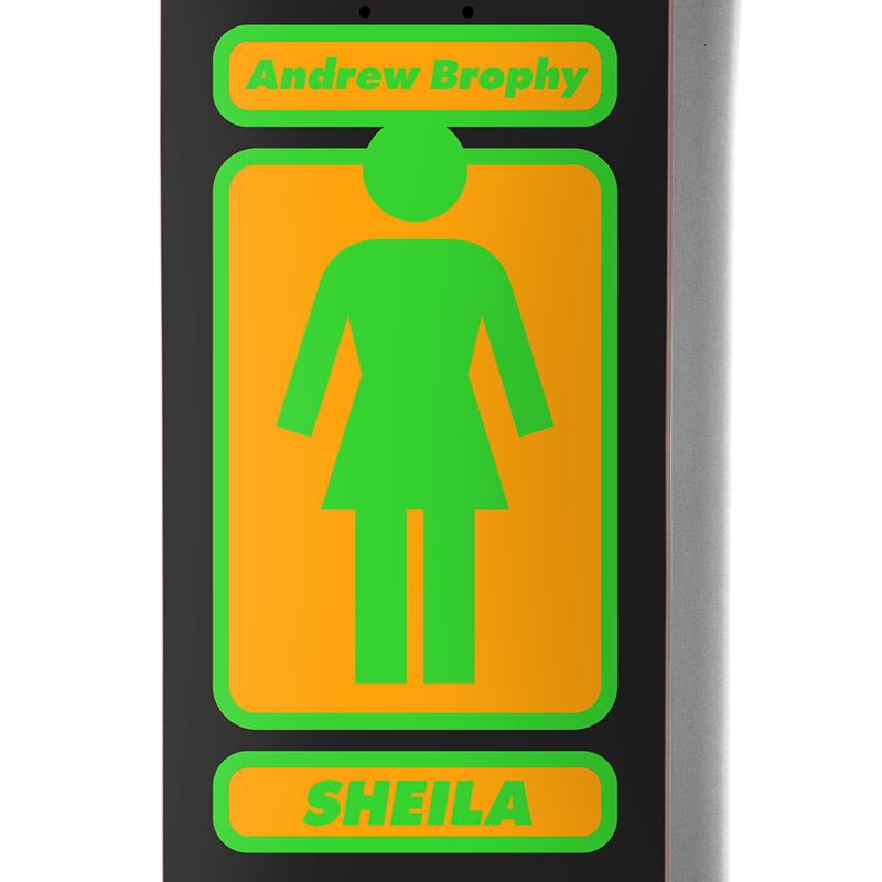 Girl Brophy 93 Til Pop Secret Skateboard Deck 8.56 Girl Brophy 93 Til Pop Secret Skateboard Deck 8.56