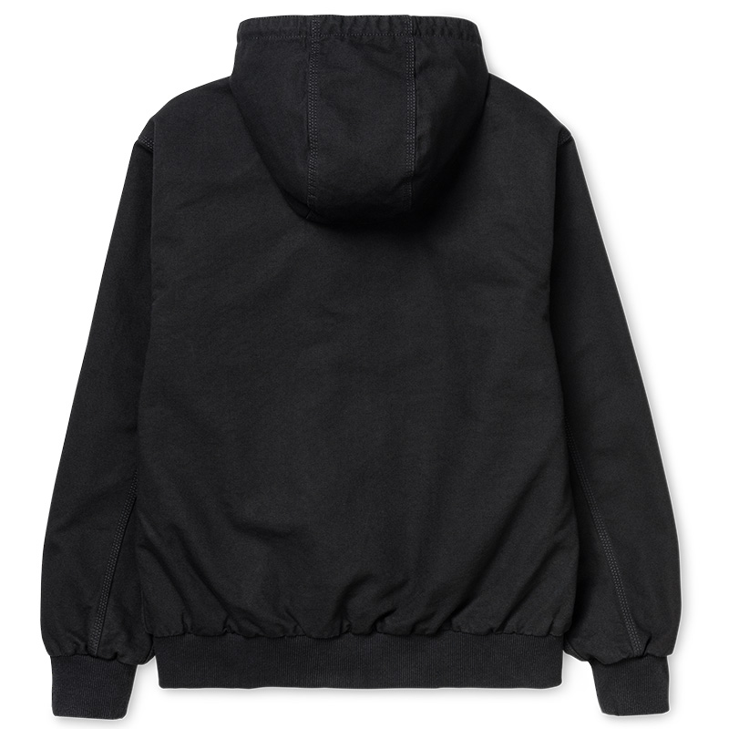 Carhartt WIP Active Jacket Black Rinsed - Summer Carhartt WIP Active Jacket Black Rinsed - Summer