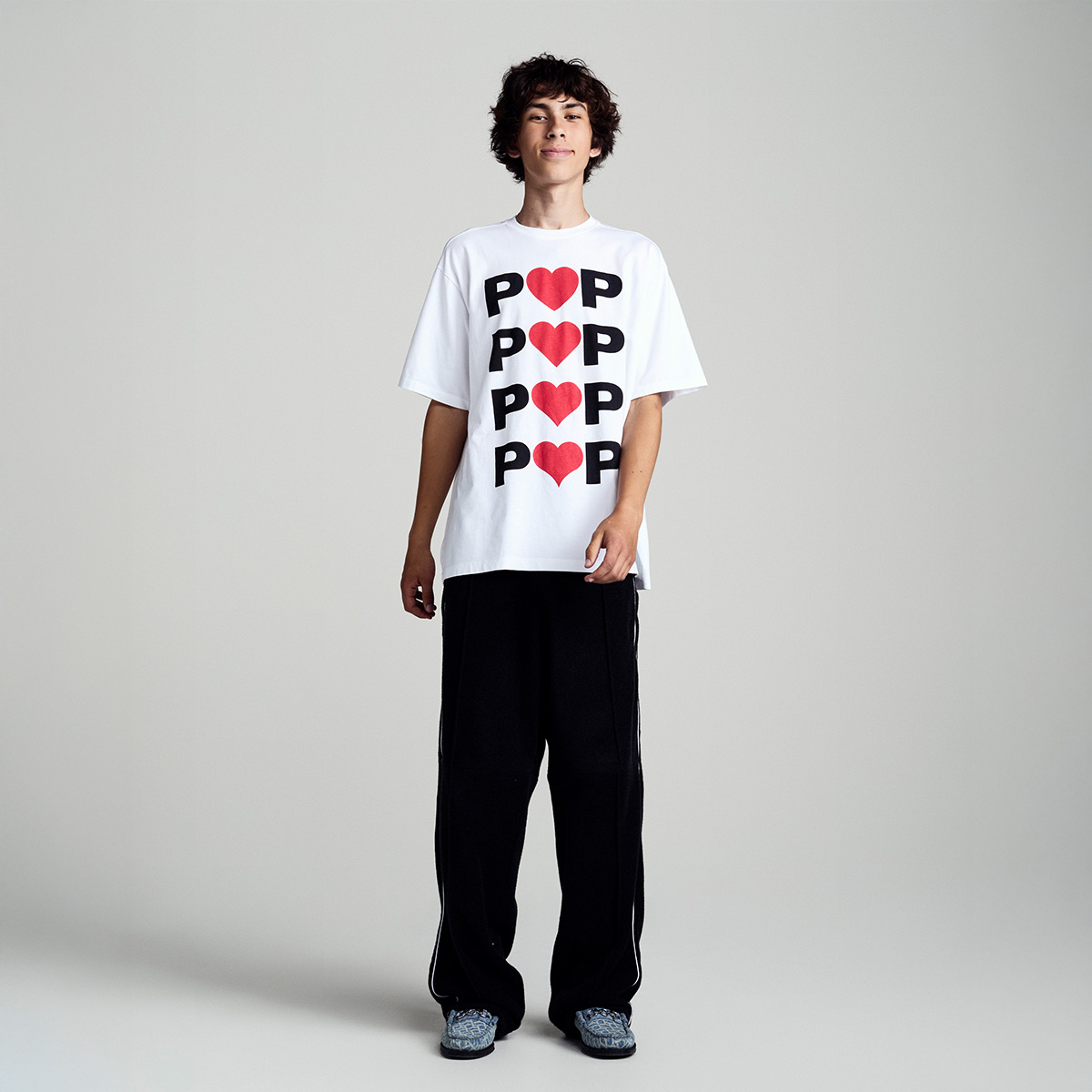 POP Hearts T-Shirt White