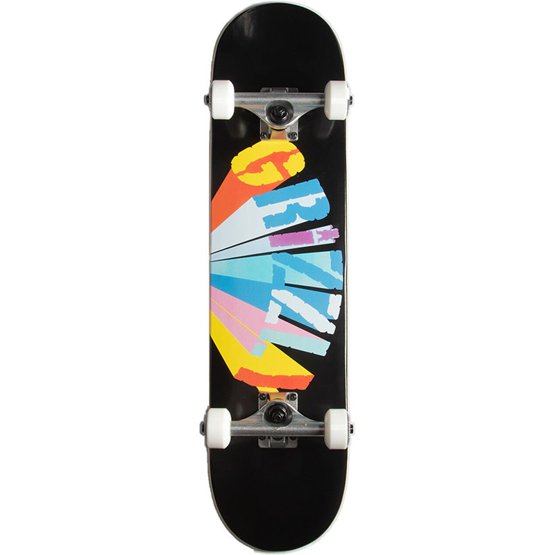 Grizzly Color Wheel Complete Skateboard 7.75 Grizzly Color Wheel Complete Skateboard 7.75