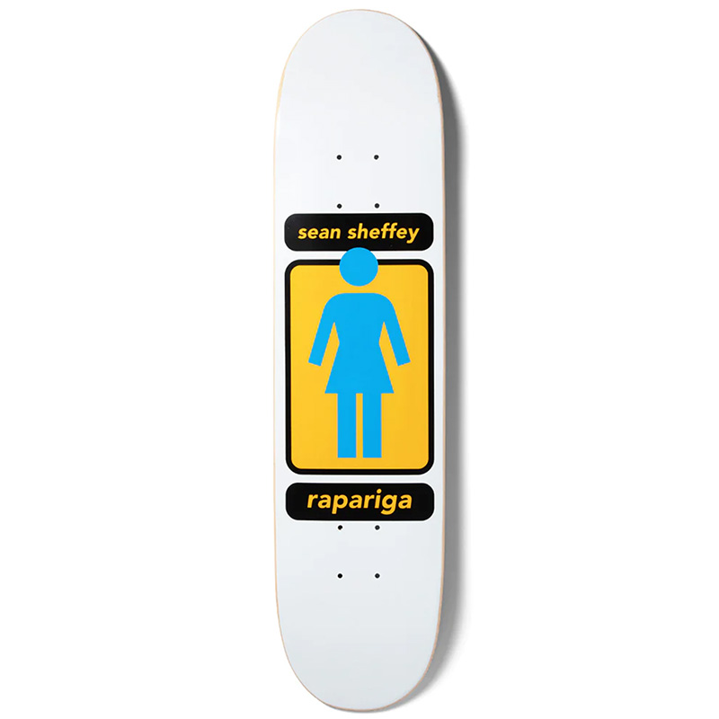 Girl Sheffey 93 Til PSSTIX Skateboard Deck 7.5