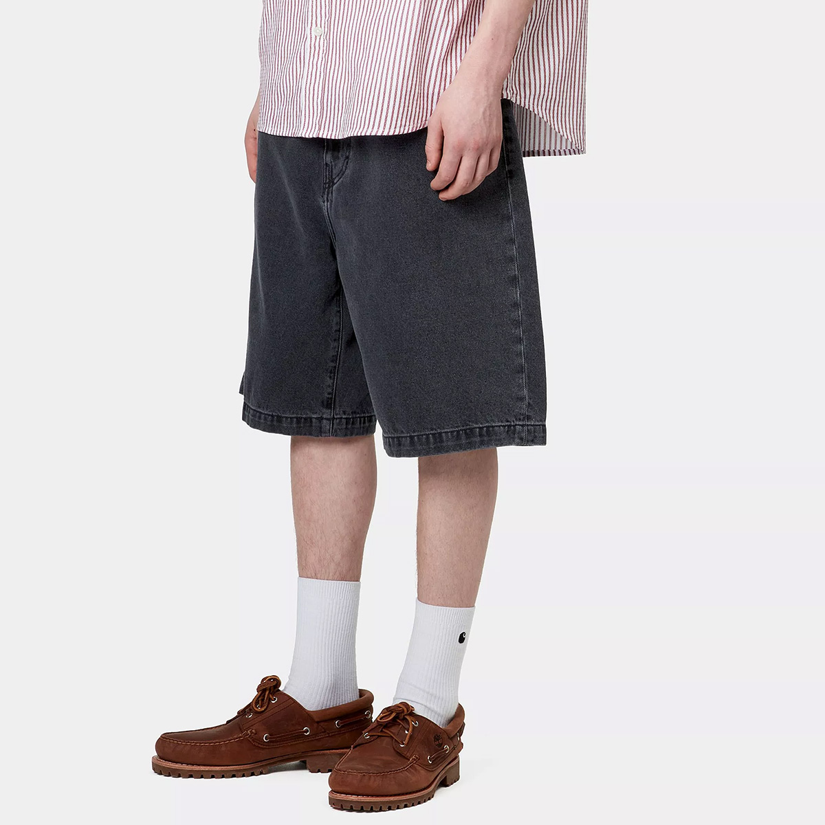 Carhartt WIP Landon Short Black Heavy Stone Wash Carhartt WIP Landon Short Black Heavy Stone Wash