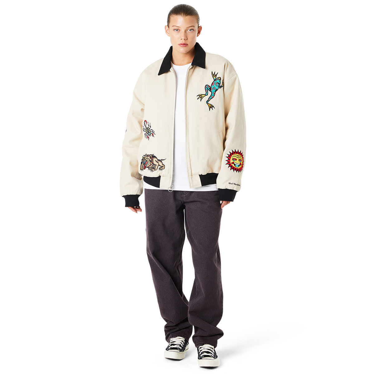 HUF Bledsoe Work Jacket Natural HUF Bledsoe Work Jacket Natural