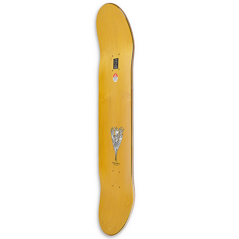 Polar Team Heaven Skateboard Deck Blue 8.125 Polar Team Heaven Skateboard Deck Blue 8.125