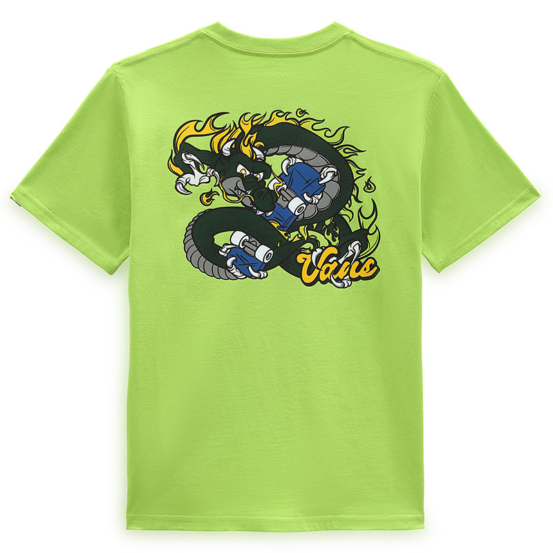 Vans Kids By Gnardragon T-Shirt Lime Green - Main Image