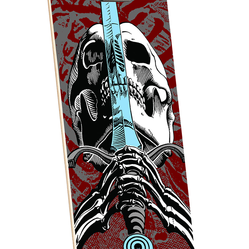 Powell Peralta Skull & Sword One Off Complete Skateboard Shape 191 Burgundy 7.5 Powell Peralta Skull & Sword One Off Complete Skateboard Shape 191 Burgundy 7.5