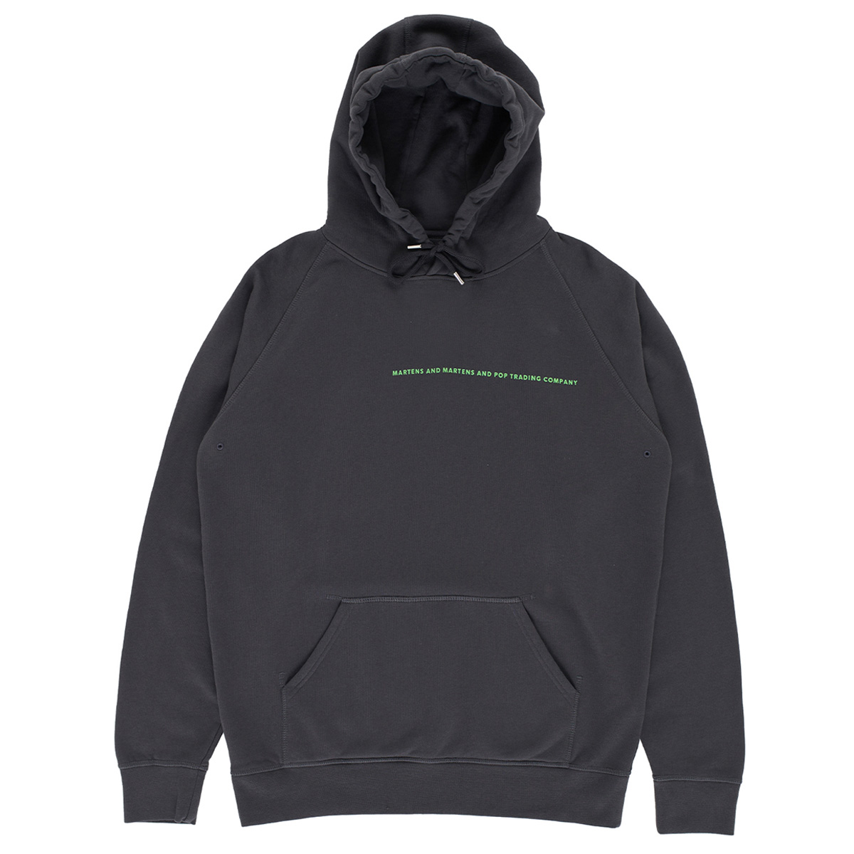 POP & Martens & Martens Hooded Sweater Anthracite
