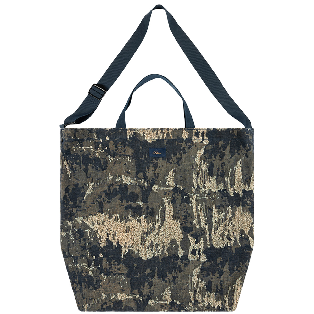 Dime Distressed Messenger Bag Military Camo