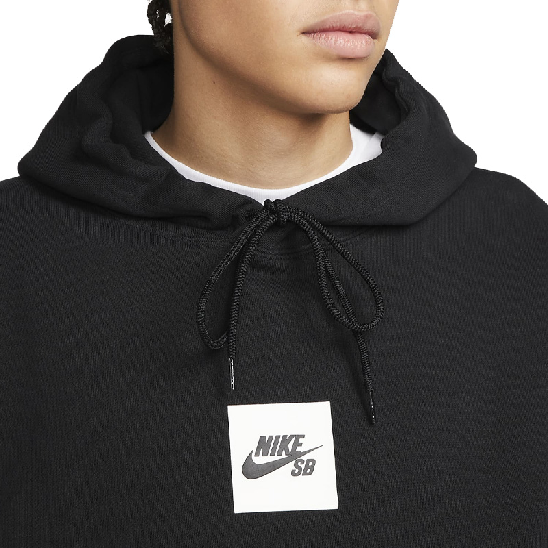 Nike SB Box Logo Fleece Hoodie Black Nike SB Box Logo Fleece Hoodie Black