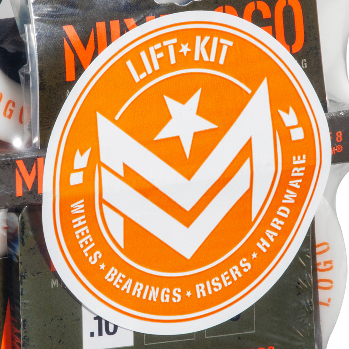 Mini Logo A.W.O.L. Lift Kit Component Pack White 80A 55mm