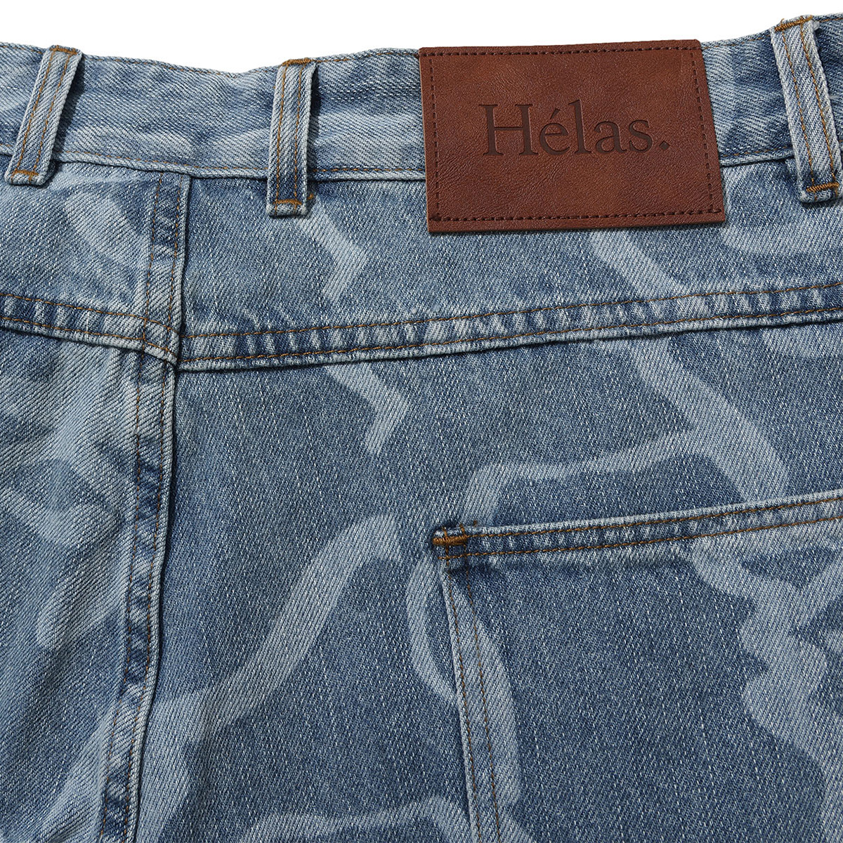 Helas Dieux Grecs Jeans Pant Light Blue