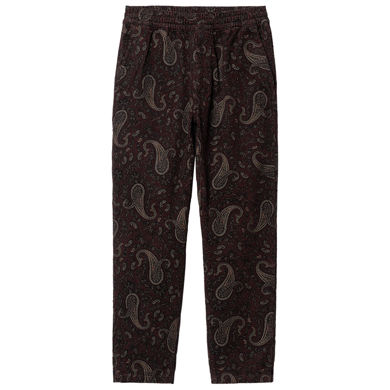 Carhartt WIP Flint Pant Paisley Print Buckeye Rinsed Carhartt WIP Flint Pant Paisley Print Buckeye Rinsed