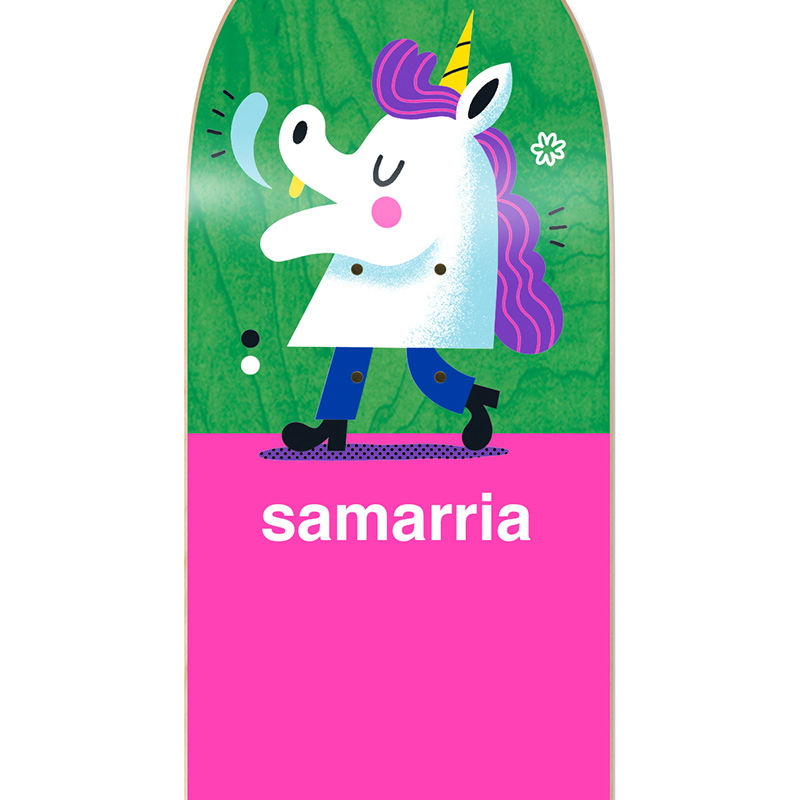 Enjoi Samarria High Waters R7 Skateboard Deck 8.25