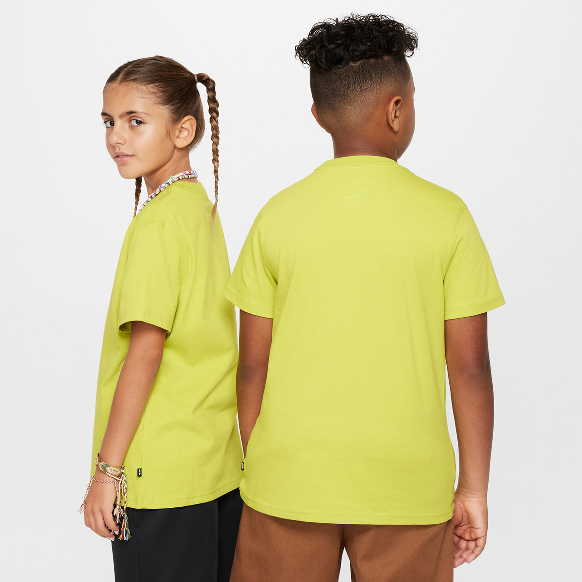 Nike SB Kids Sportswear Logo T-Shirt Bright Cactus