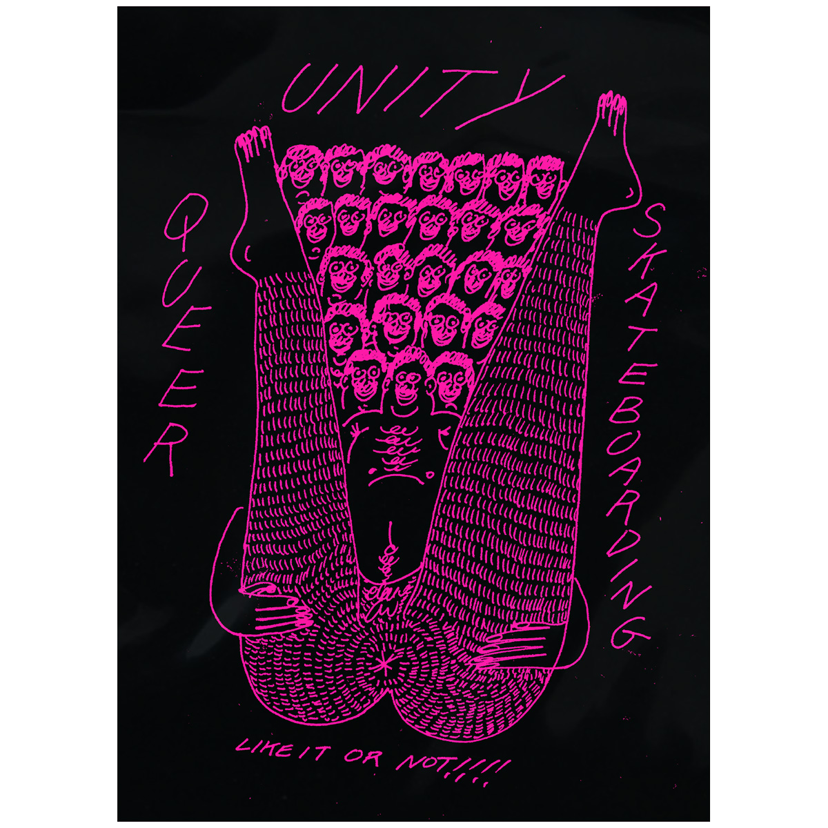 Unity Like It Or Not Sticker Medium Unity Like It Or Not Sticker Medium