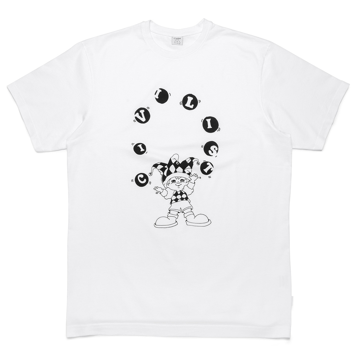 Civilist Juggle T-Shirt White Civilist Juggle T-Shirt White