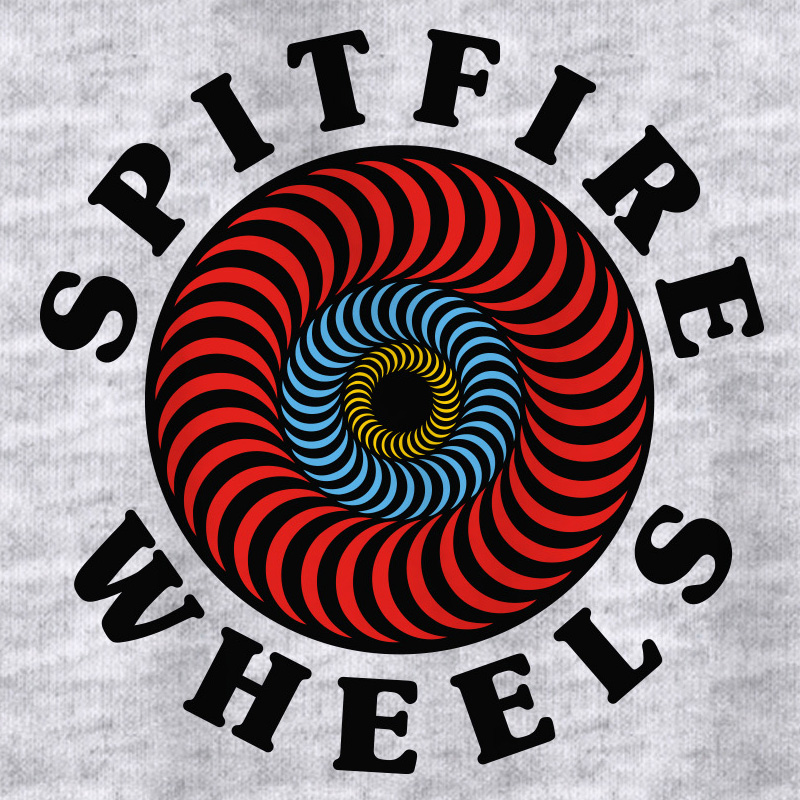 Spitfire OG Classic Fill T-Shirt Ash Spitfire OG Classic Fill T-Shirt Ash